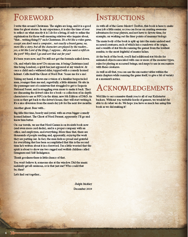 Ultimate Bestiary: The Dreaded Accursed Hardcover (5E)