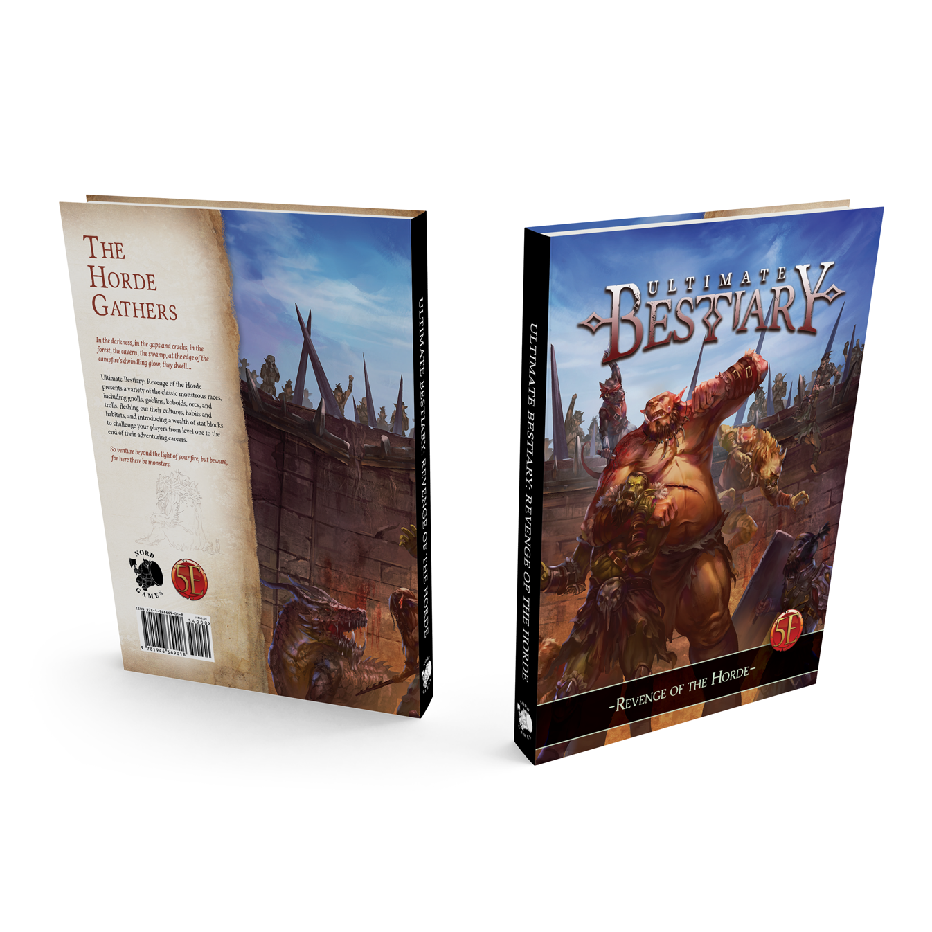 Ultimate Bestiary: Revenge of the Horde Hardcover (5E)