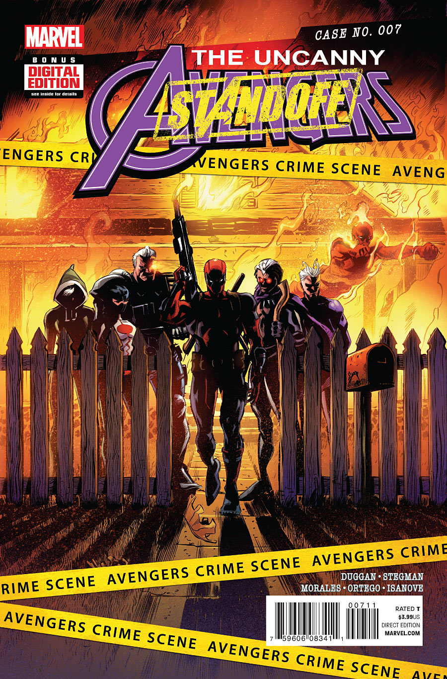 Uncanny Avengers 7 Marvel 2016 Standoff