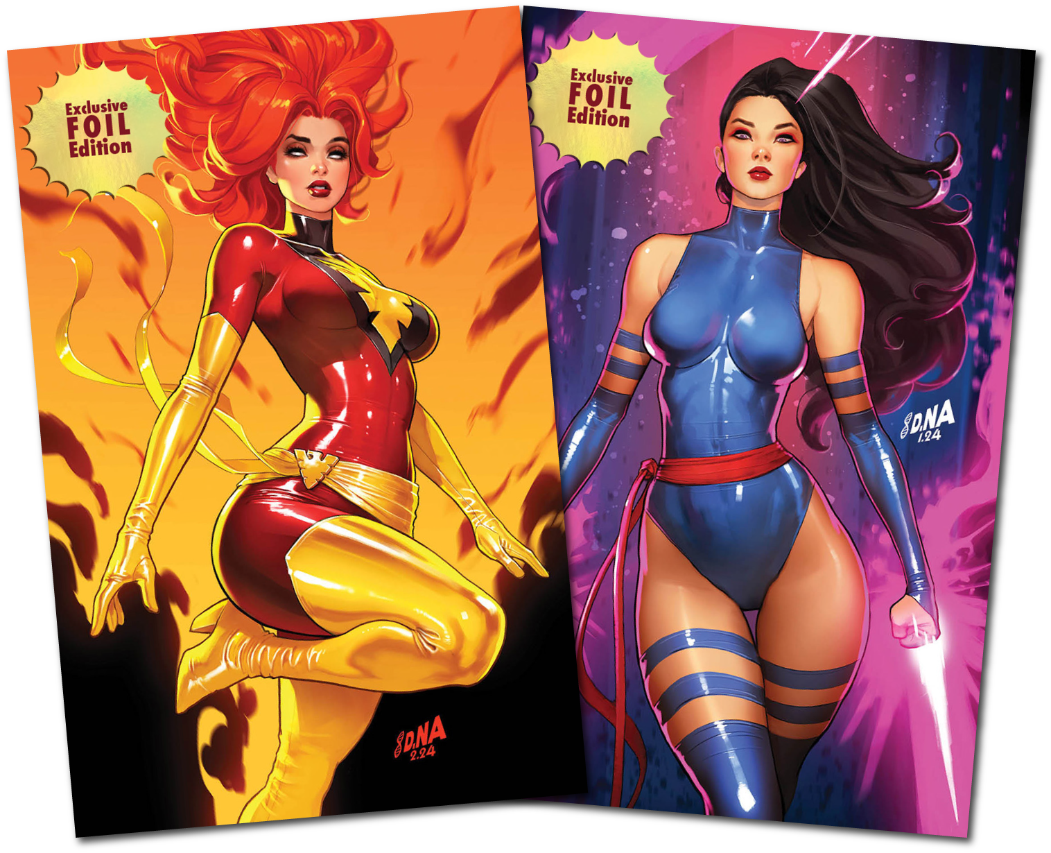 [2 PACK] [Foil] X-Men 32 & X-Men 33 Unknown Comics David Nakayama Exclusive Dark Phoenix Virgin Var (04/03/2024)