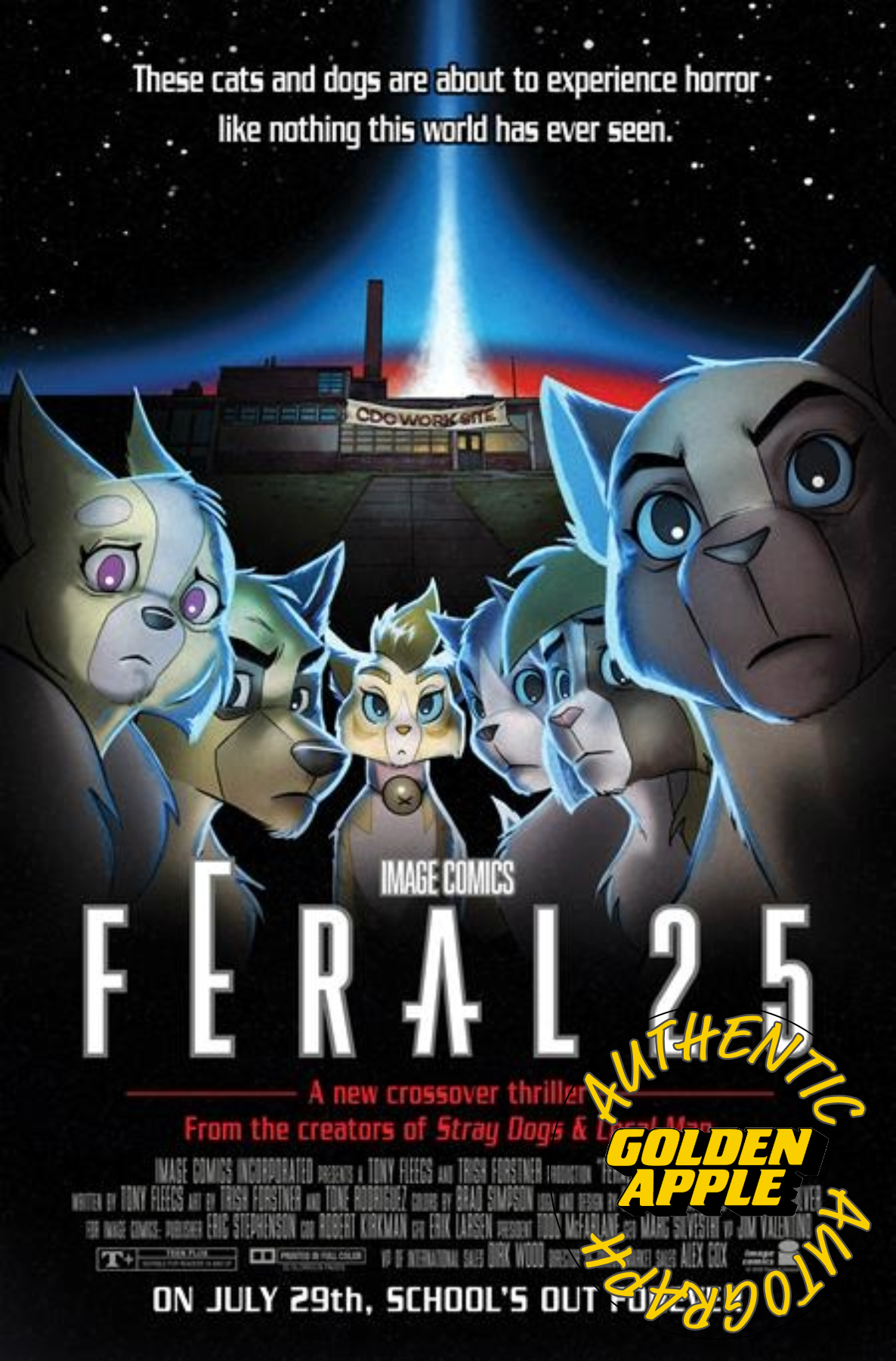 Feral #25 B Tone Rodriguez Faculty Homage Variant SIGNED Tony Fleecs (07/29/2026) Image