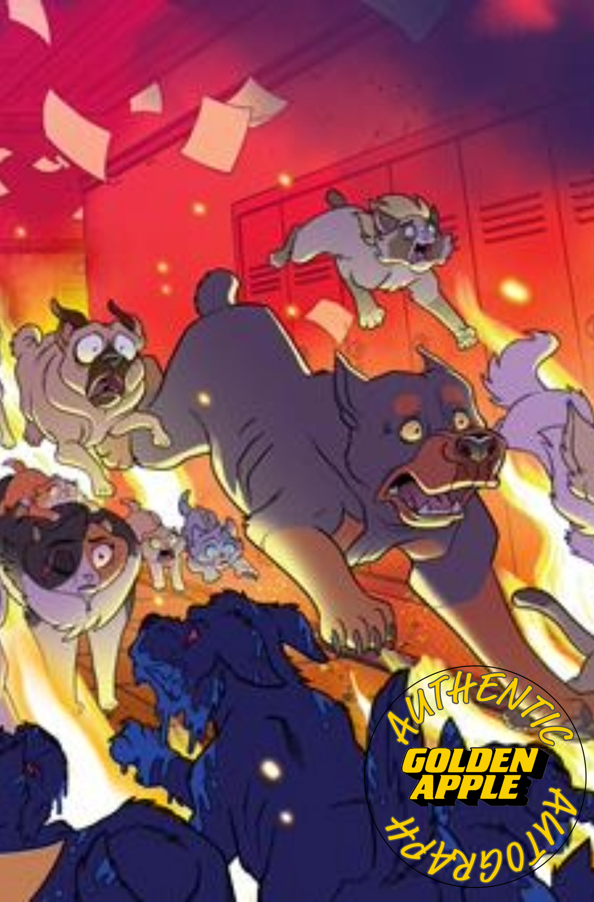 Feral #25 F Trish Forstner Foil Wraparound Variant SIGNED Tony Fleecs (07/29/2026) Image