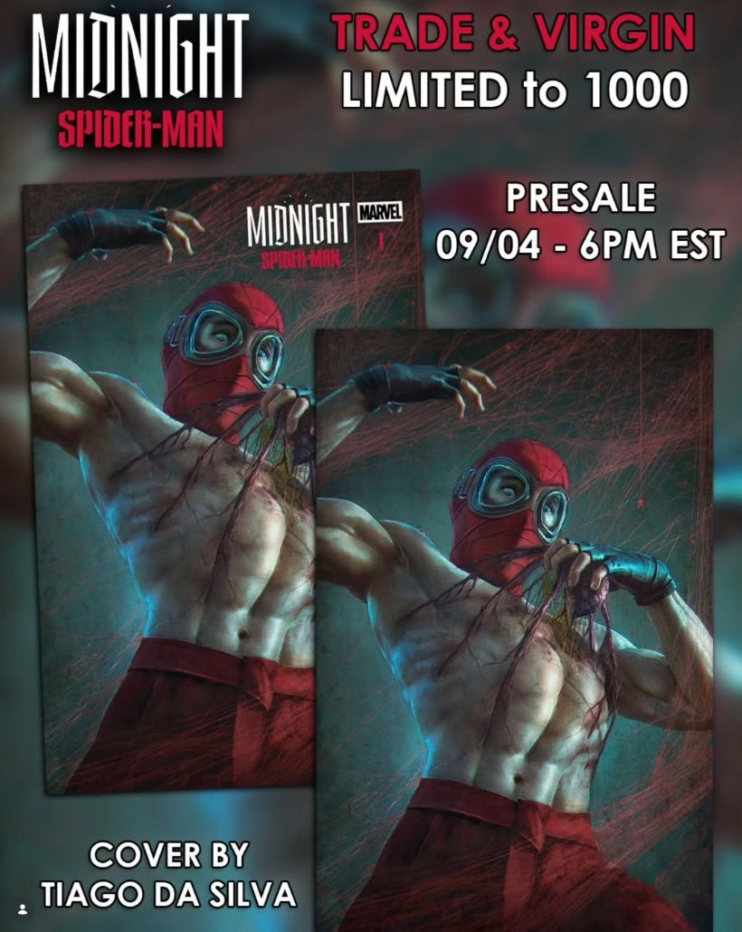 Marvel Midnight Spider-Man Tiago Da Silva