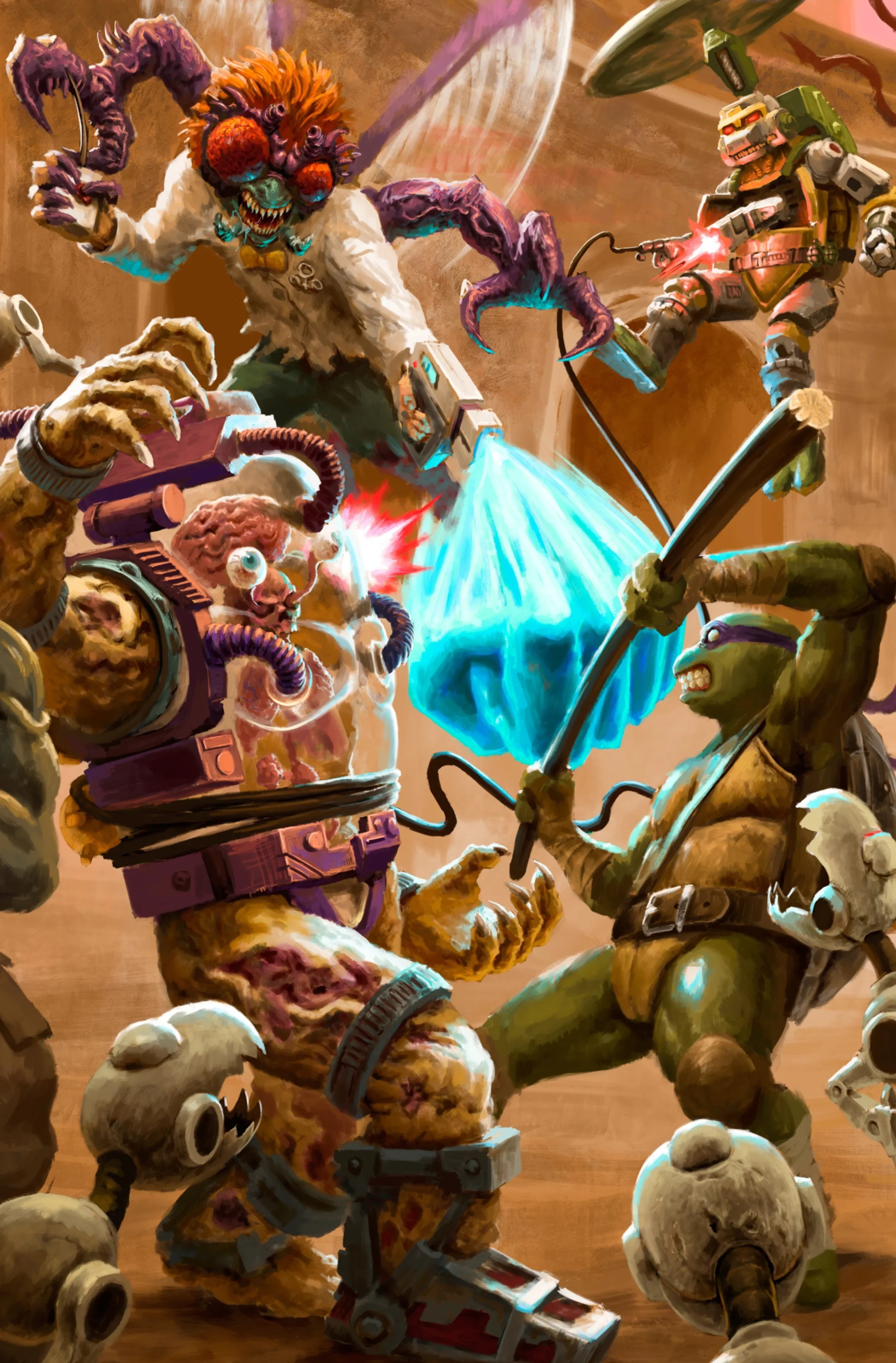 TMNT: Battle Nexus #2 Virgin - ECC NRG Exclusive (01/07/26) - SHIPS JANUARY