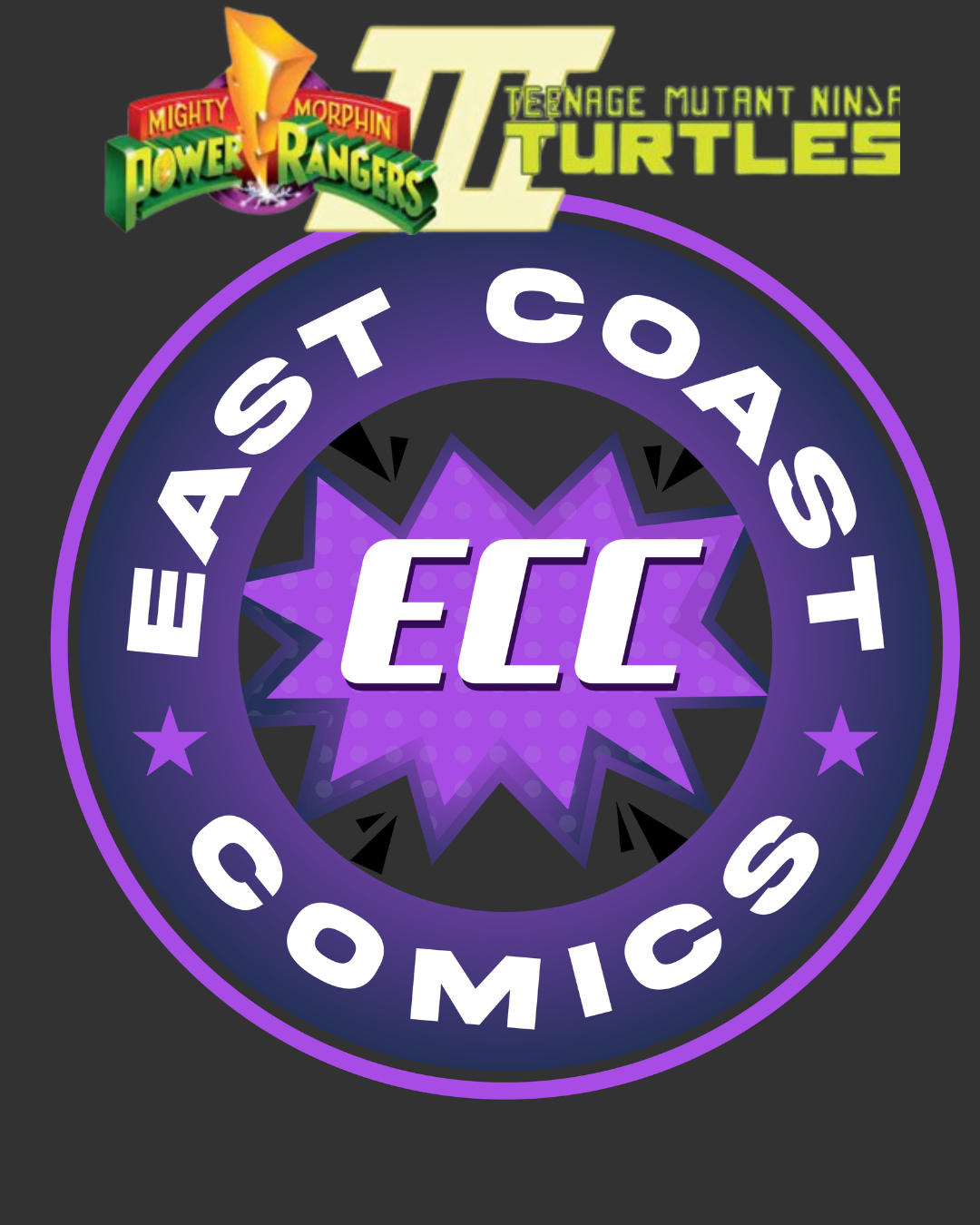 MMPR TMNT III #2 - ECC Exclusive Franck Uzan Variant Connecting Cover (Sept 2025)