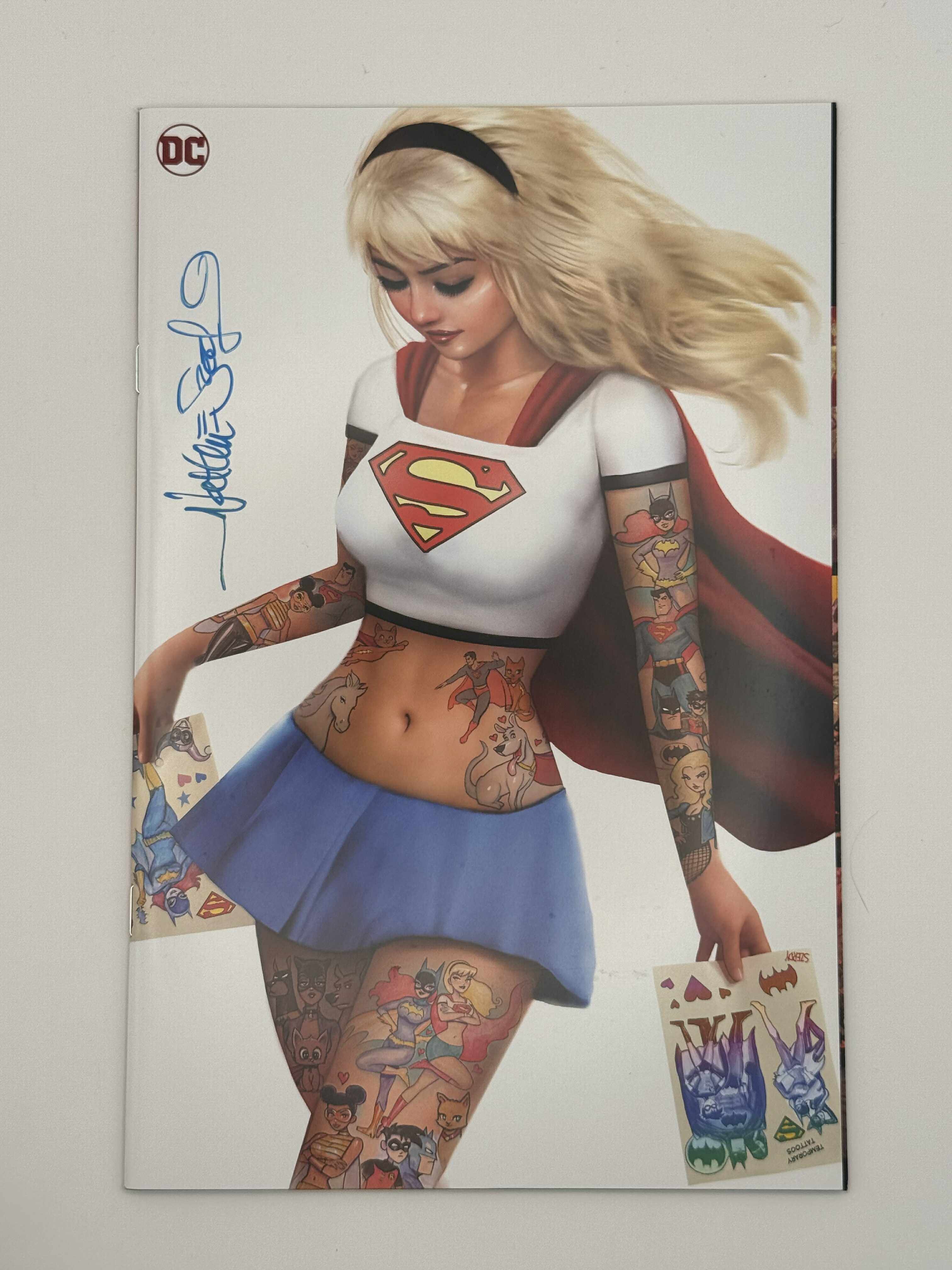 [SIGNED W/ COA] ACTION COMICS PRESENTS DOOMSDAY SPECIAL #1 (ONE SHOT) NATHAN SZERDY (616) EXCLUSIVE TATTOO VIRGIN VAR [IN STOCK]