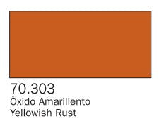 Vallejo 303 17ml Bottle Yellowish Rust Panzer Aces (6/Bx)