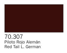 Vallejo 307 17ml Bottle Red Tail Light Panzer Aces (6/Bx)