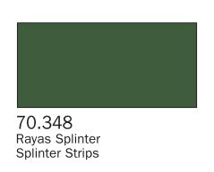 Vallejo 348 17ml Bottle Splinter Strips Panzer Aces (6/Bx)