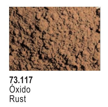 Vallejo 73117 35ml Bottle Rust Pigment Powder