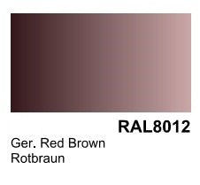 Vallejo 74605 200ml Bottle German Red Brown RAL 8012 Surface Primer