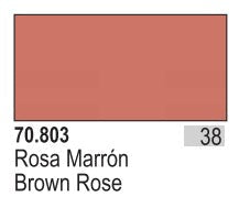 Vallejo 803 17ml Bottle Brown Rose Model Color (6/Bx)