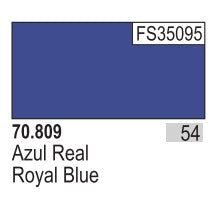 Vallejo 809 17ml Bottle Royal Blue Model Color (6/Bx)