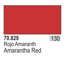 Vallejo 829 17ml Bottle Amarantha Red Model Color (6/Bx)