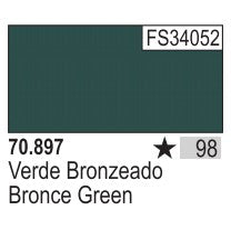 Vallejo 897 17ml Bottle Bronze Green Model Color (6/Bx)