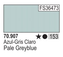 Vallejo 907 17ml Bottle Pale Grey Blue Model Color (6/Bx)