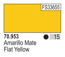 Vallejo 953 17ml Bottle Flat Yellow Model Color (6/Bx)