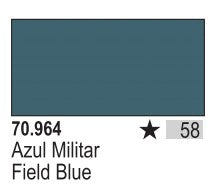 Vallejo 964 17ml Bottle Field Blue Model Color (6/Bx)