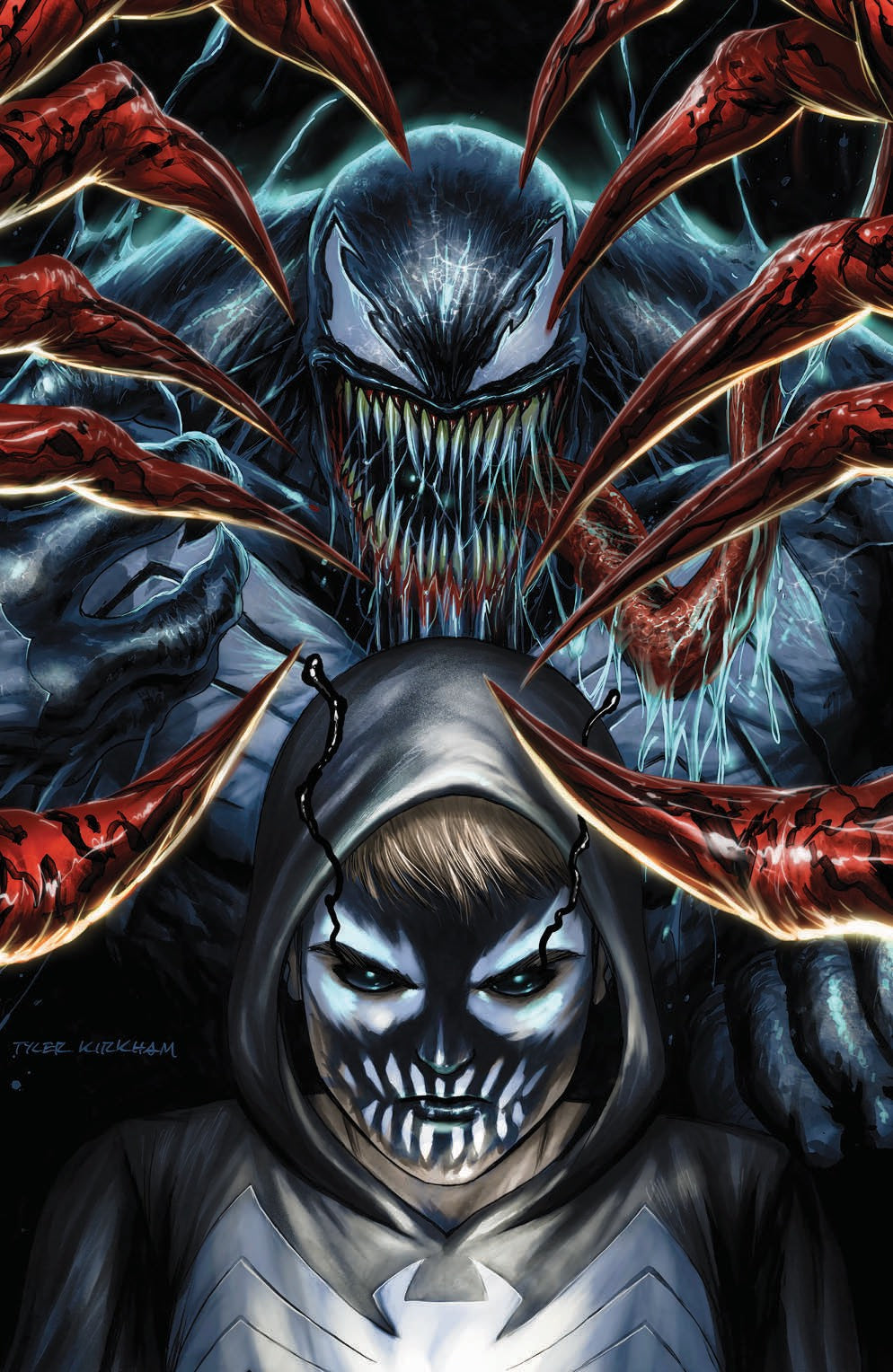 VENOM #19 Tyler Kirkham Dylan Brock Variant Trade + Virgin Options AC (10/30/2019) Marvel
