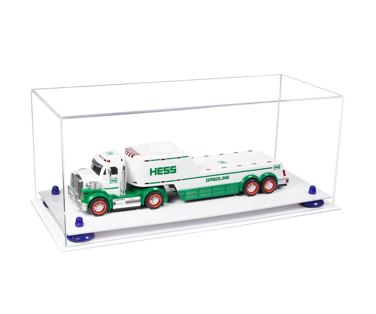Acrylic Versatile Trucks, Trains and Rockets Display Case 19.25 x 8.25 x 8 - Clear (A103/V47)
