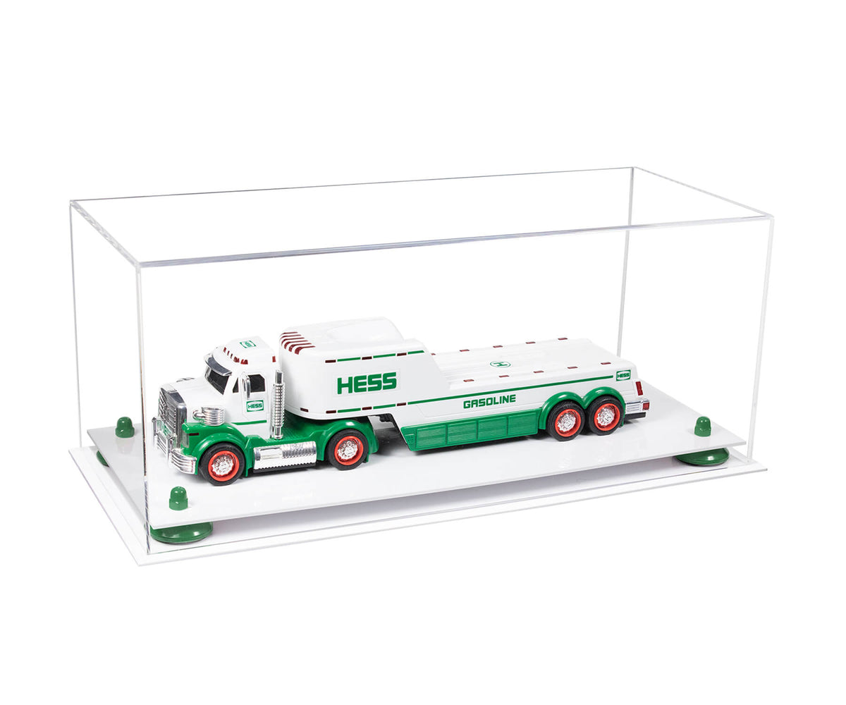 Acrylic Versatile Trucks, Trains and Rockets Display Case 19.25 x 8.25 x 8 - Clear (A103/V47)