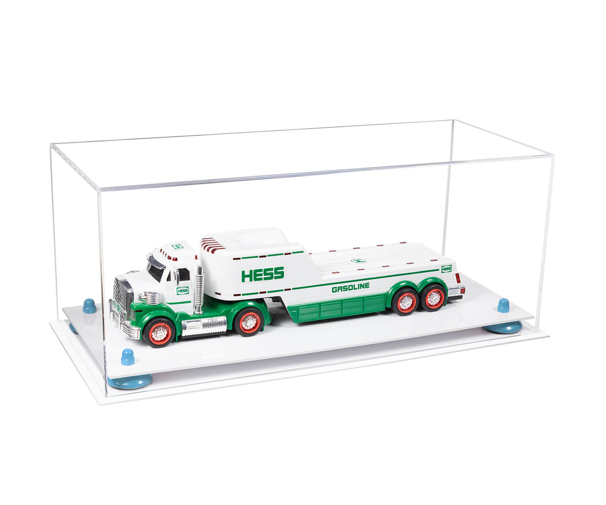Acrylic Versatile Trucks, Trains and Rockets Display Case 19.25 x 8.25 x 8 - Clear (A103/V47)