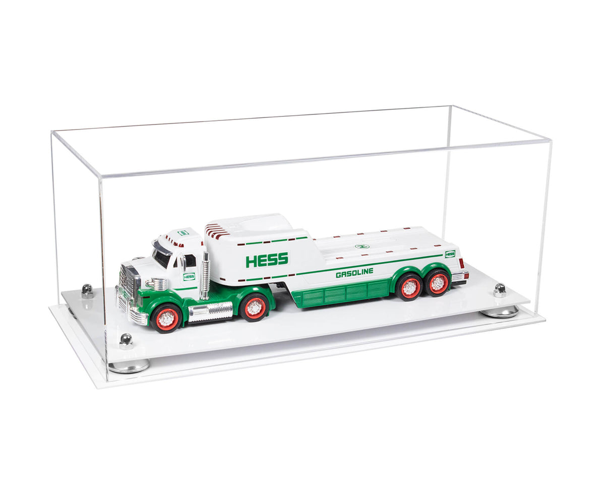Acrylic Versatile Trucks, Trains and Rockets Display Case 19.25 x 8.25 x 8 - Clear (A103/V47)