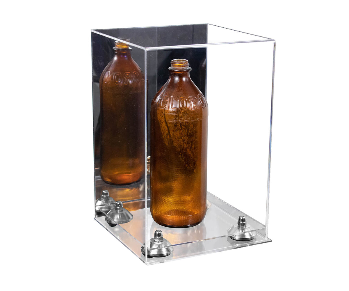 Acrylic Versatile Display Case  8 X 8 X 12  Mirror (A060)
