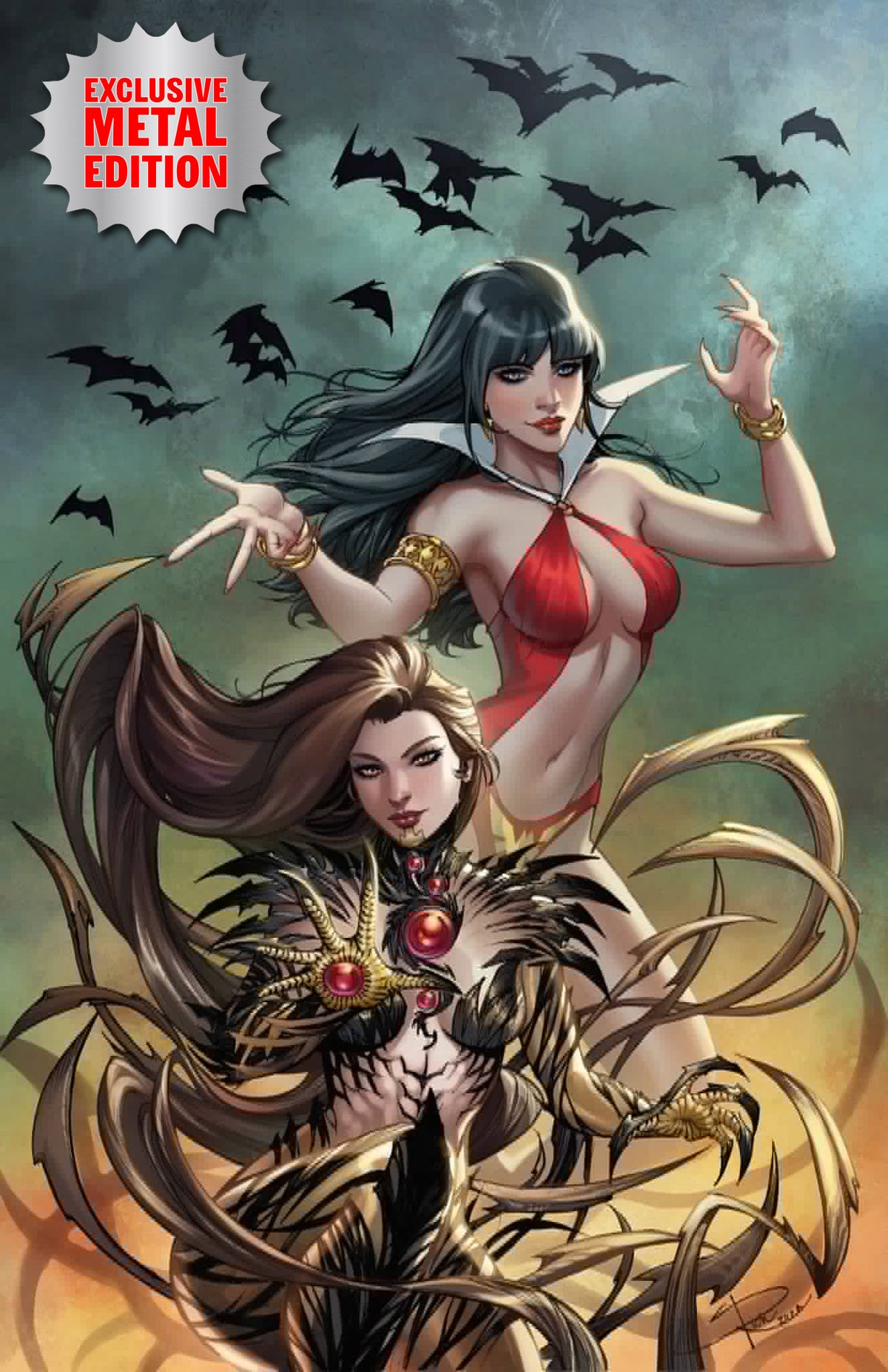 [METAL] VAMPIRELLA X WITCHBLADE #1 SABINE RICH EXCLUSIVE VIRGIN VAR (09/30/2026)