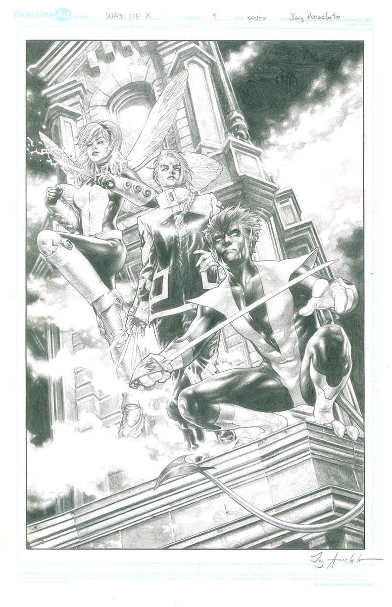 Way of X #1 by Jay Anacleto [ORIGINAL ART]