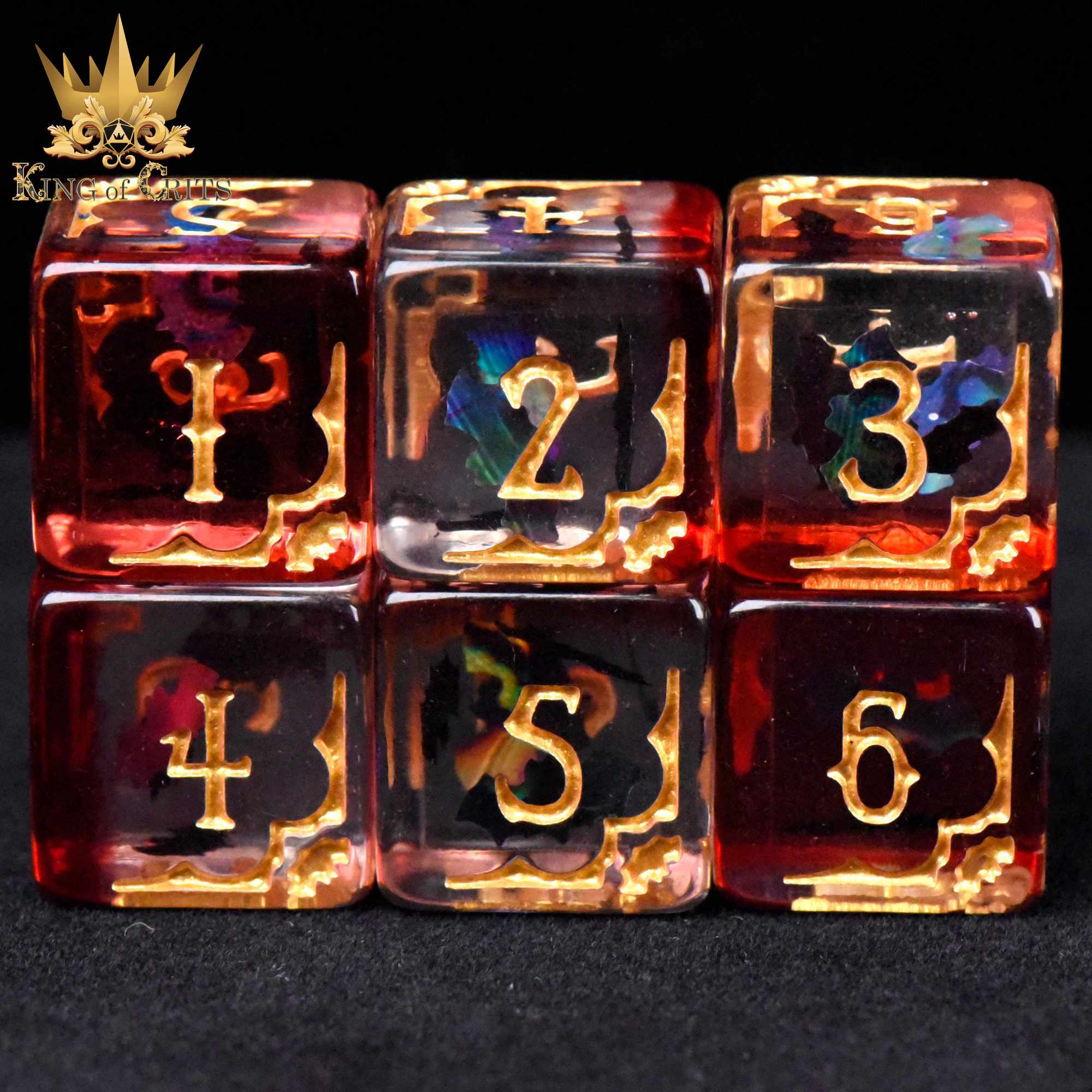 Blood Bats & Beyond 11 Dice Set