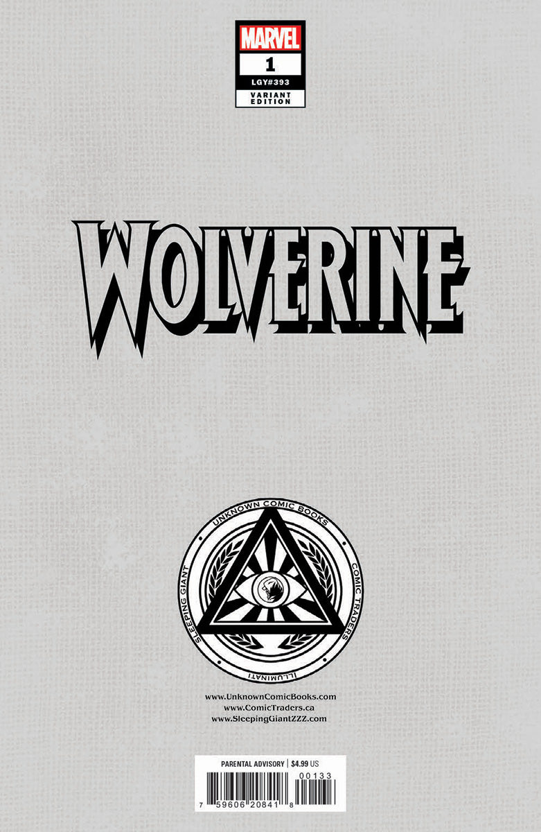 [2 Pack] Wolverine #1 Unknown Comics Dell’Otto Exclusive Var (09/11/2024)