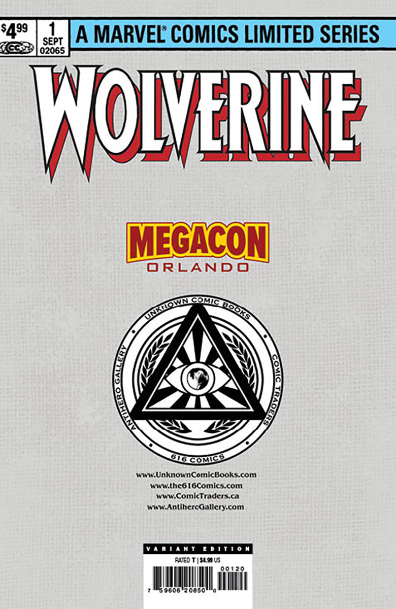 [FOIL] WOLVERINE BY CLAREMONT & MILLER #1 FACSIMILE EDITION [NEW PRINTING] UNKNOWN COMICS KAARE ANDREWS EXCLUSIVE MEGACON VAR (02/14/2024)