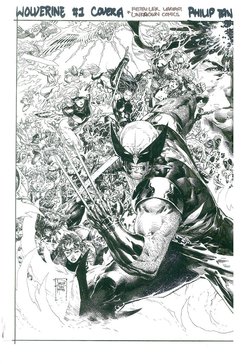 Return of Wolverine #1 | X-23 #5 by Philip Tan [ORIGINAL ART] [2 PIECES OF ART]