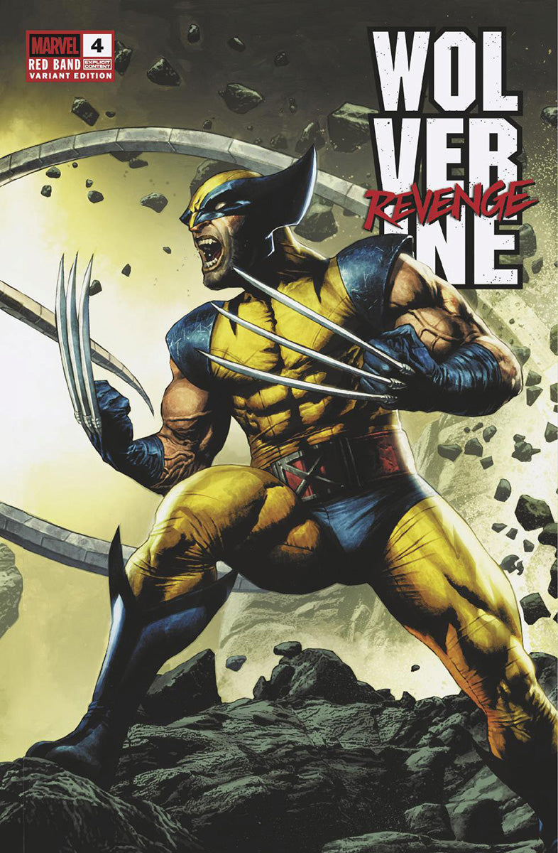 [2 Pack] Wolverine: Revenge - Red Band #4 Unknown Comics MICO SUAYAN Connecting Cover Exclusive Var [Polybagged] Explicit Content (01/22/2025)