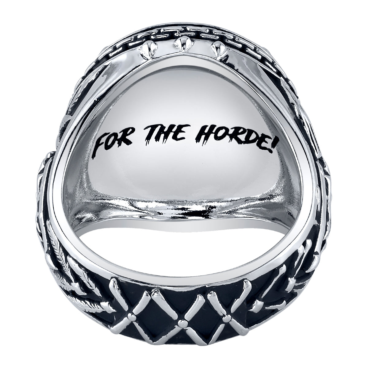 World of Warcraft X RockLove Horde Signet Ring