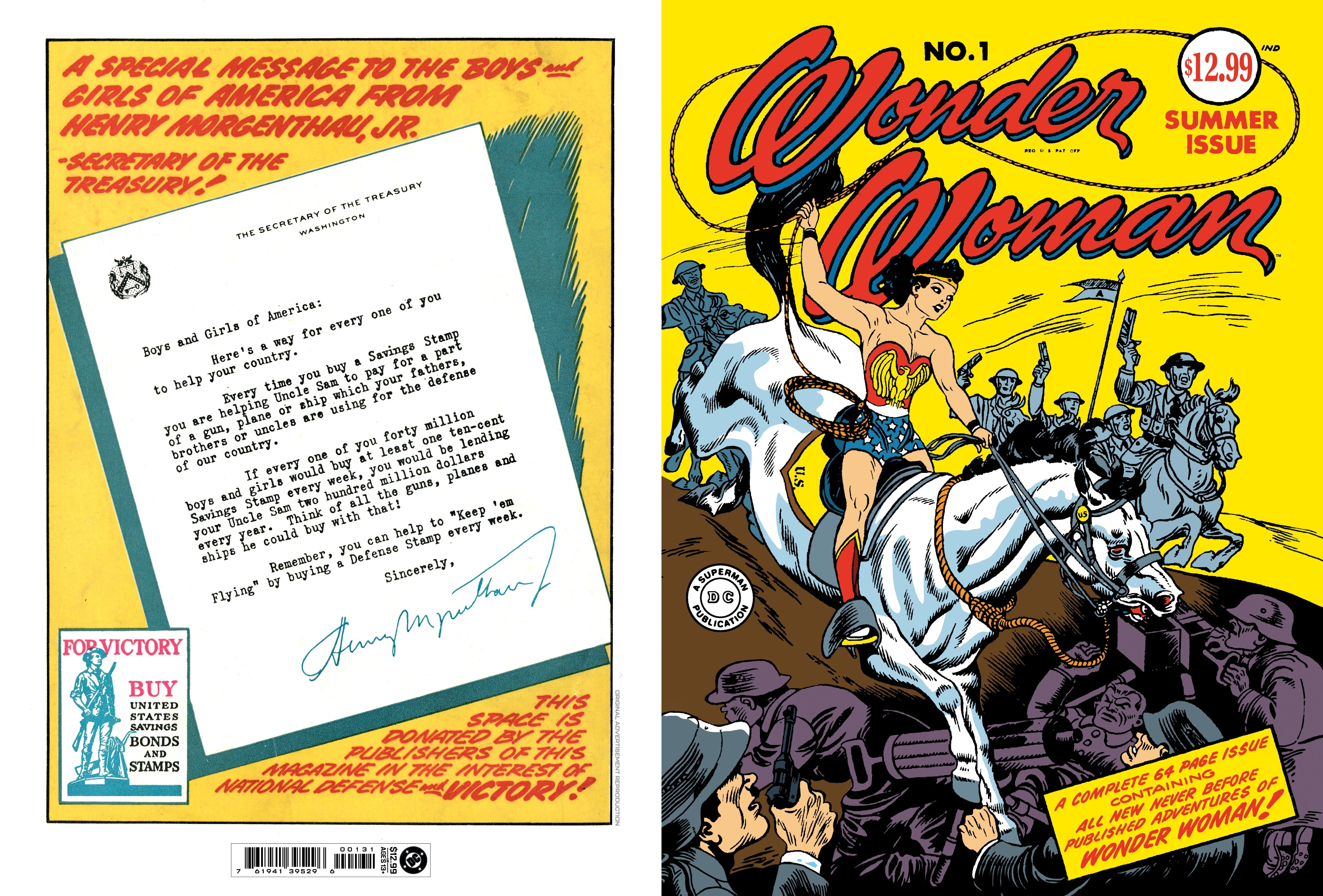 Wonder Woman #1 Facsimile Edition C Harry Peter Foil Variant (2026 Edition) (03/18/2026) Dc