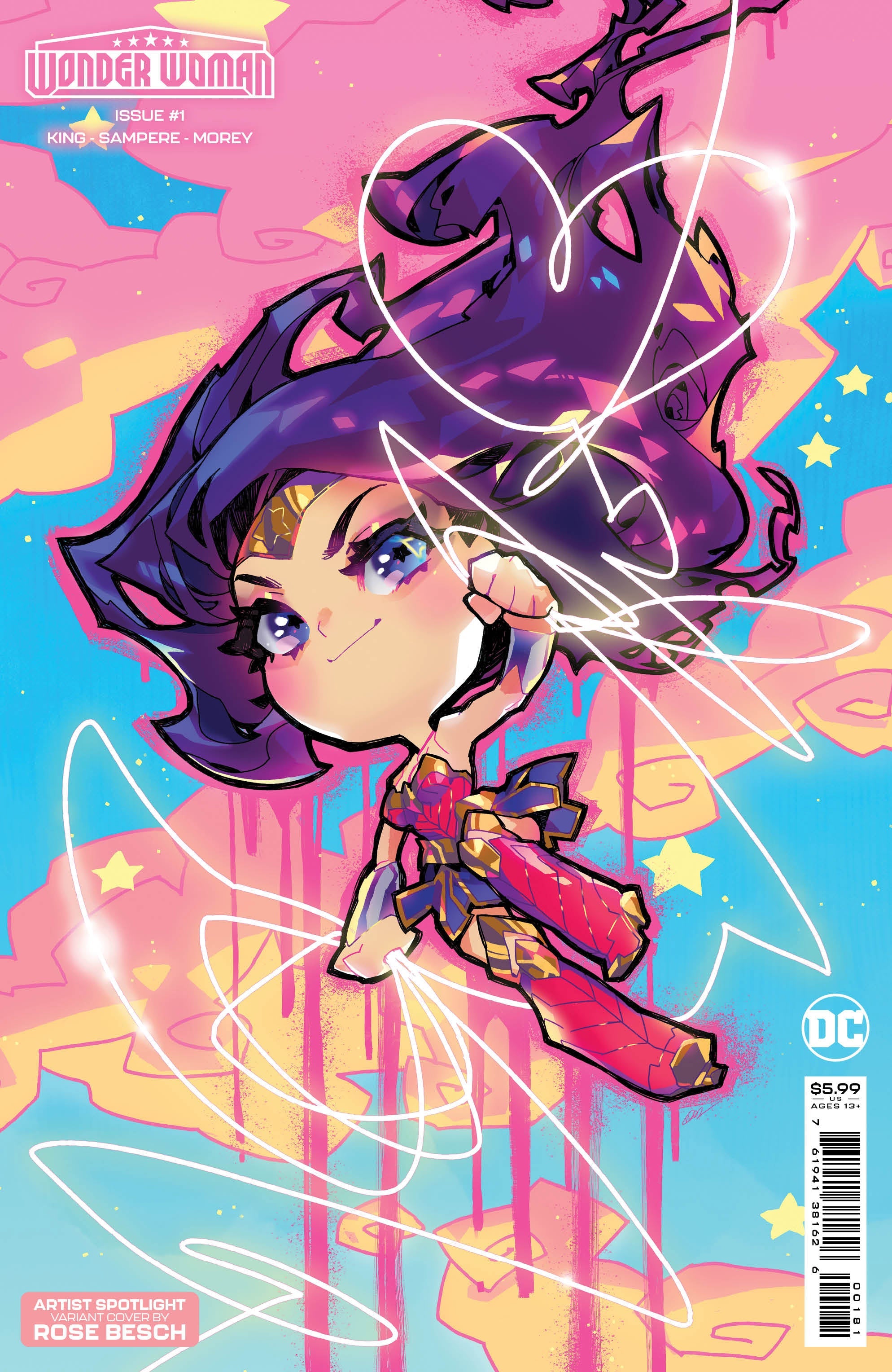 Wonder Woman #1 D Rose Besch Creator Variant (09/19/2023) Dc