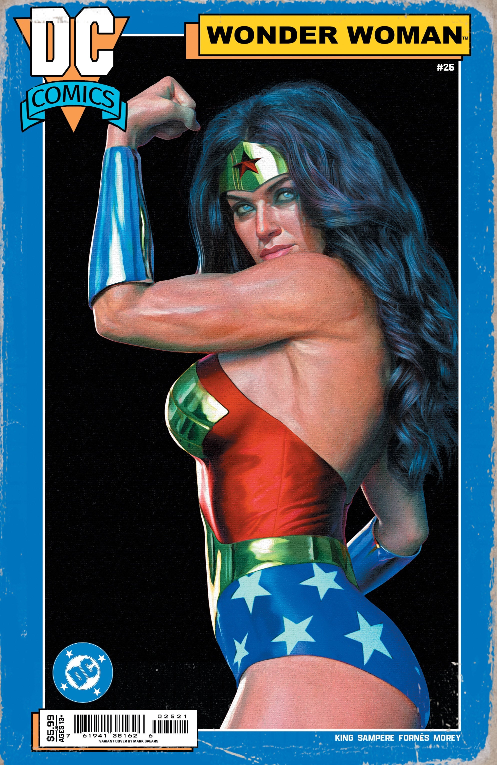 Wonder Woman #25 B Mark Spears Variant (09/24/2025) Dc