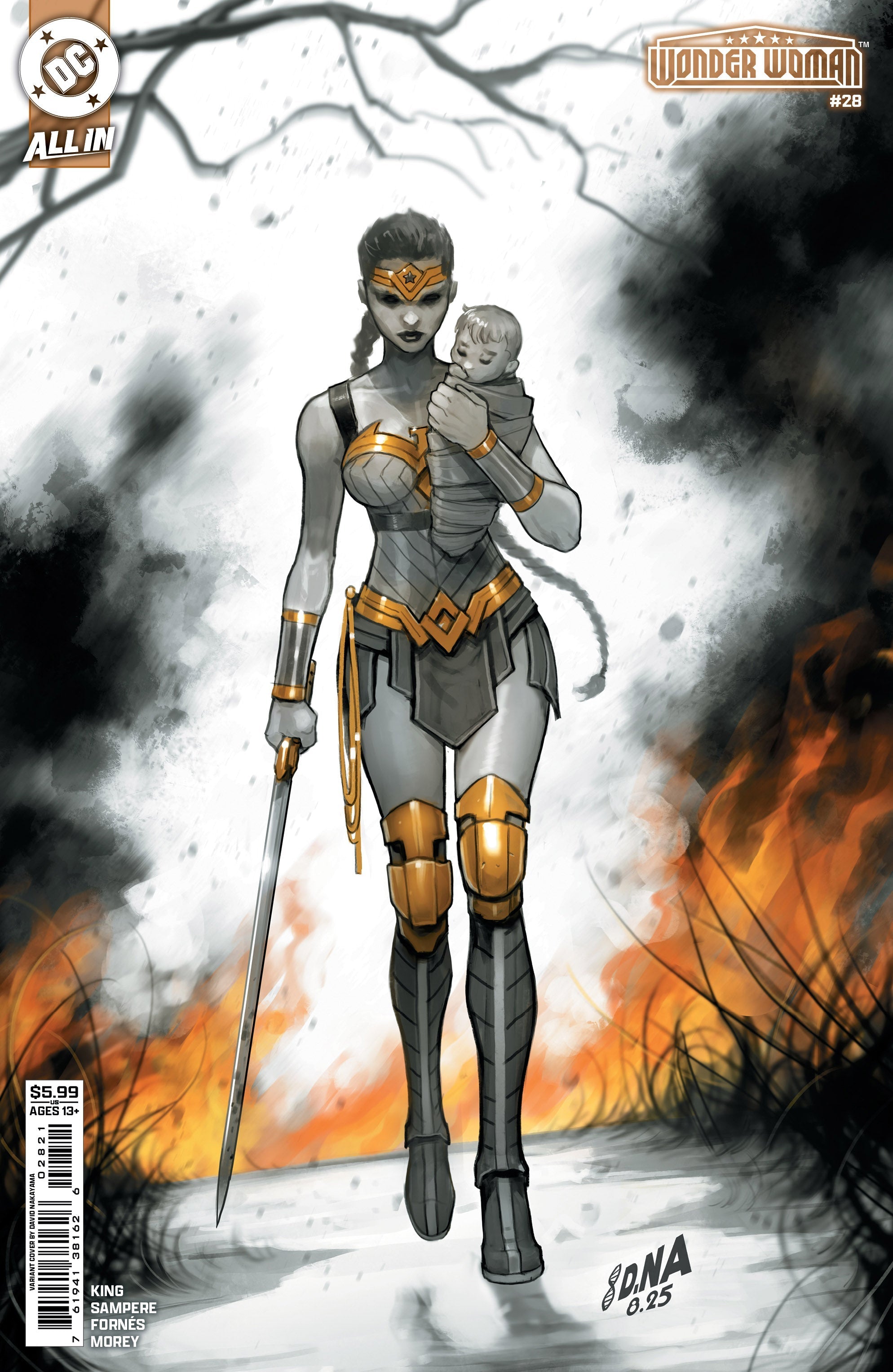 [Signed by David Nakayama] Wonder Woman #28 B David Nakayama Variant (01/13/2027)