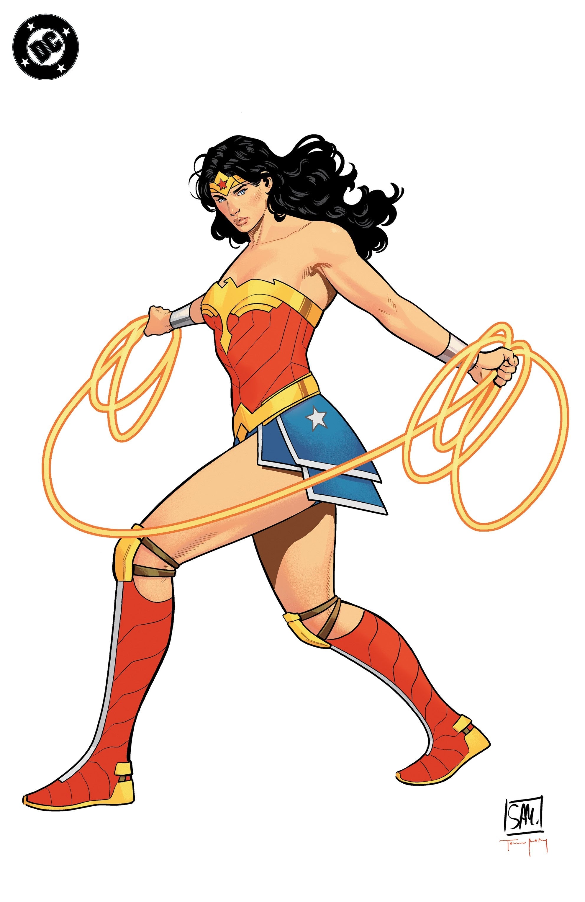 Wonder Woman #31 G Daniel Sampere Corner Box Spot Foil Variant (03/18/2026) Dc
