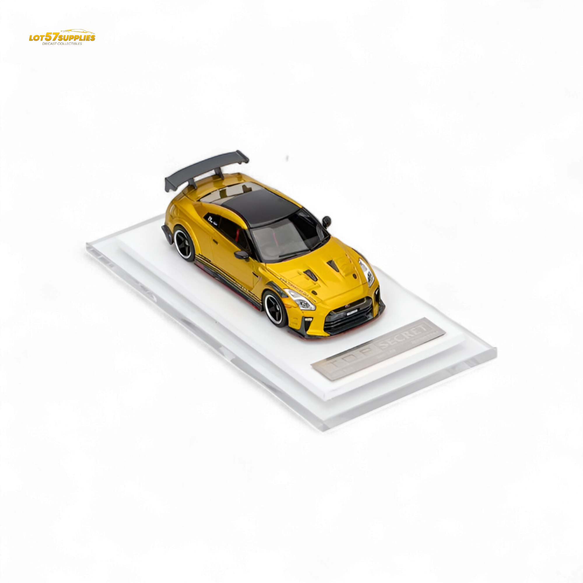 Model Idea GT-R R35 TOP SECRET Modified Version Resin 1:64 - Limited to 299pcs