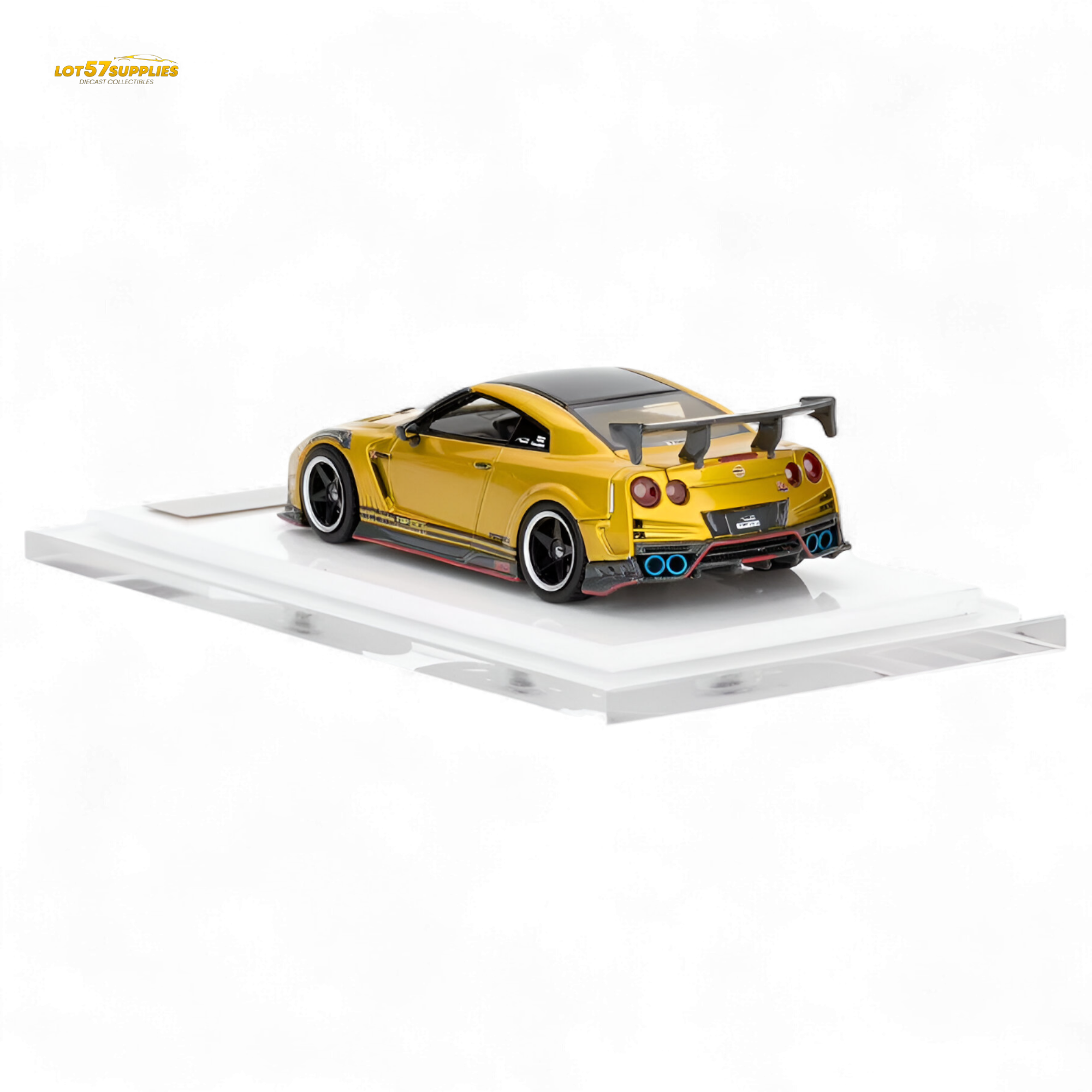 Model Idea GT-R R35 TOP SECRET Modified Version Resin 1:64 - Limited to 299pcs