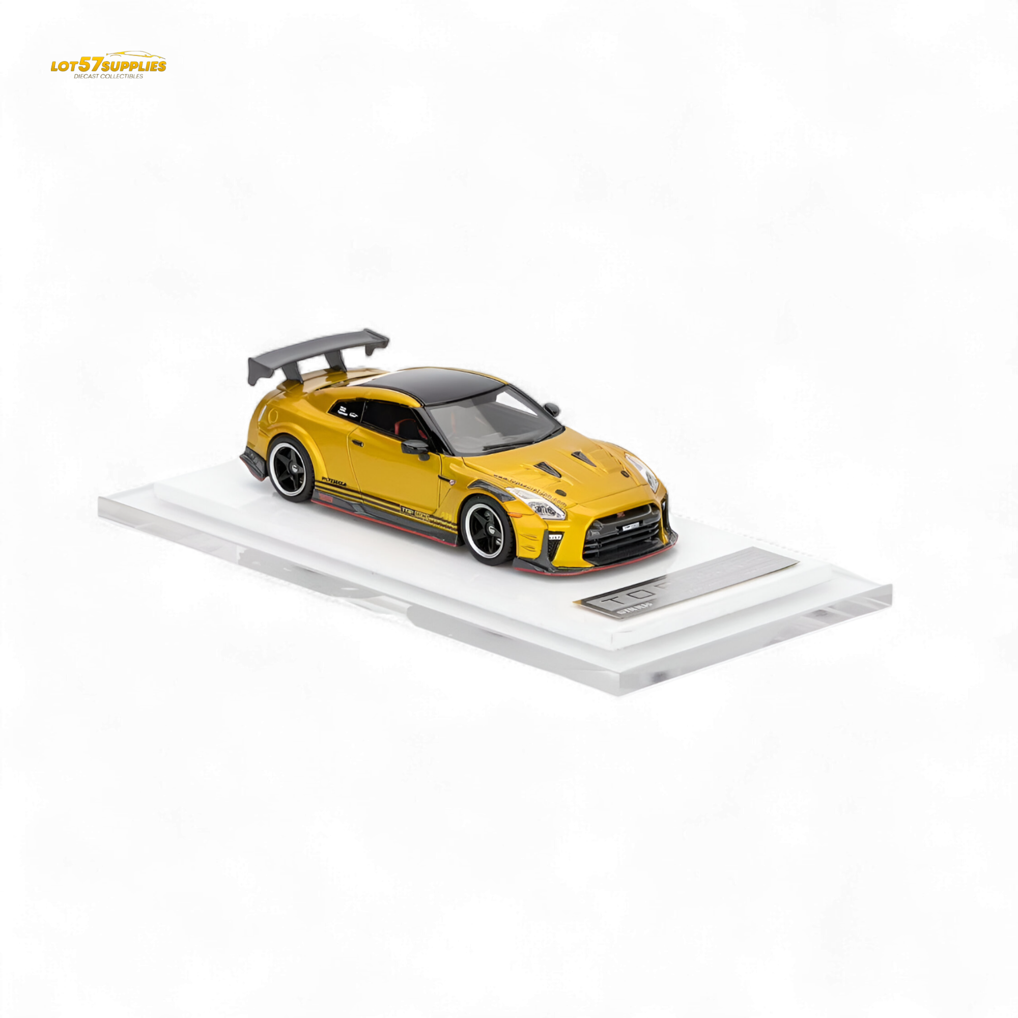 Model Idea GT-R R35 TOP SECRET Modified Version Resin 1:64 - Limited to 299pcs