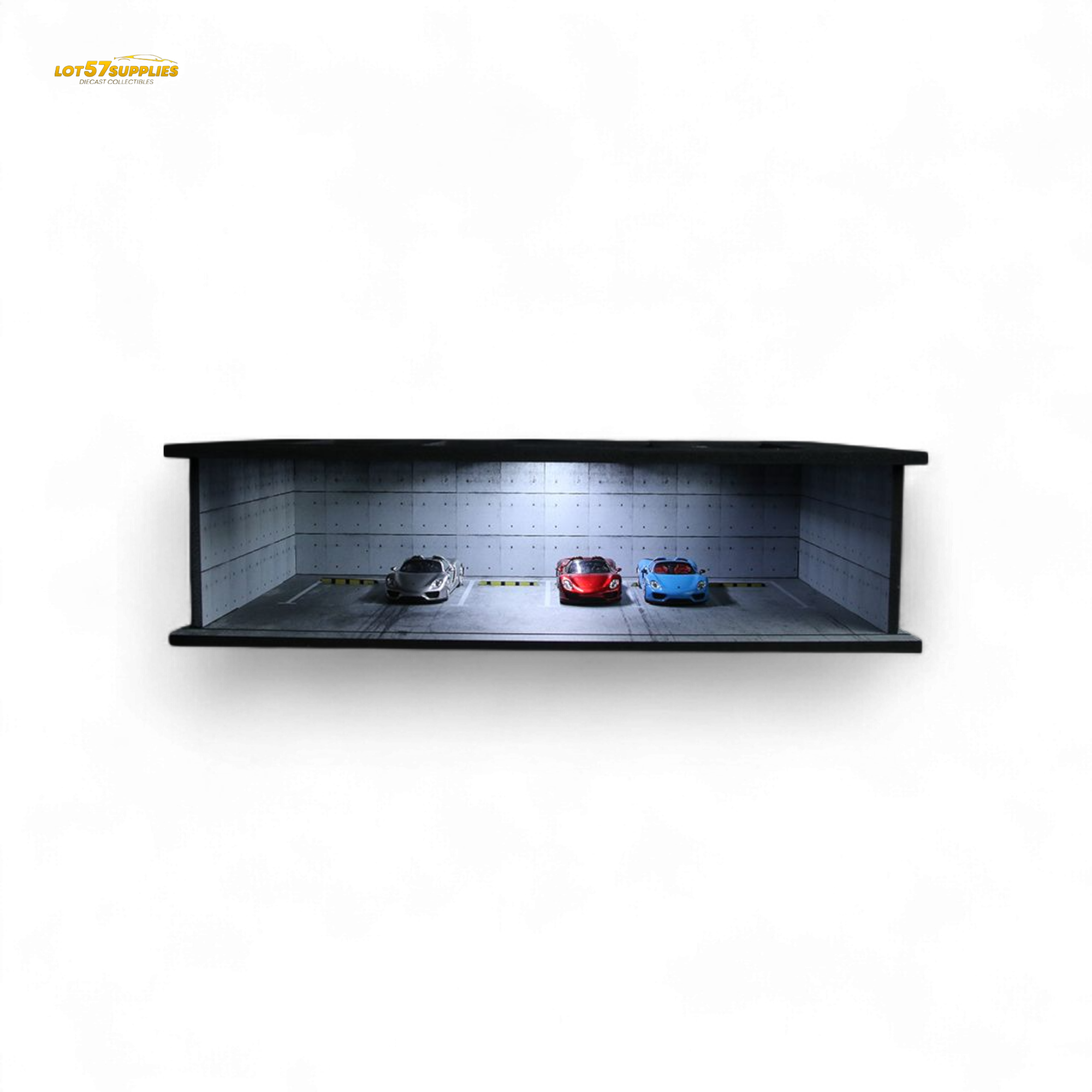 MoreArt UNDERGROUND PARKING GARAGE SCENE 02 - MO915002 1:64