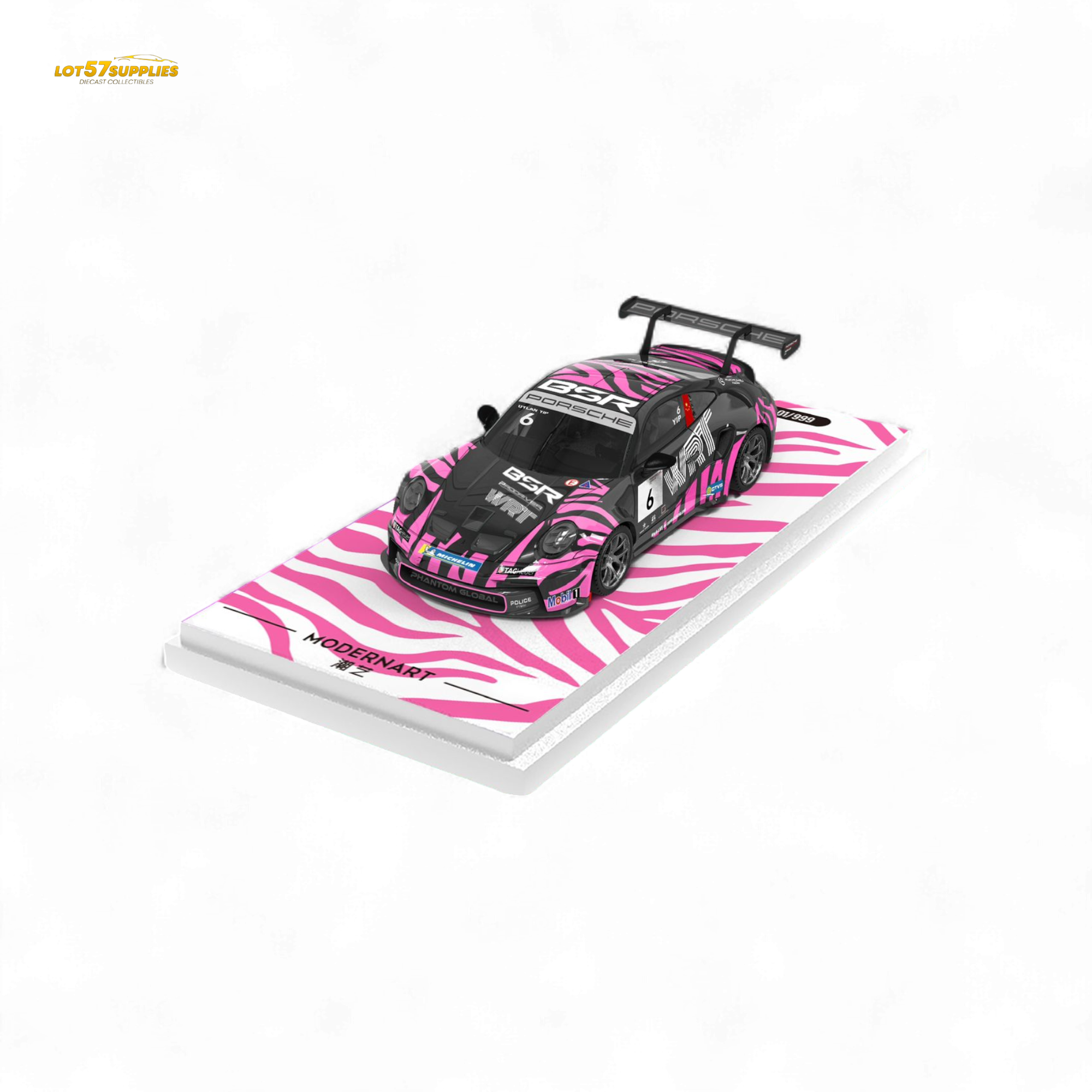 ModernArt & WRT Porsche 911 GT3 Carrera Cup Container Set 1:64
