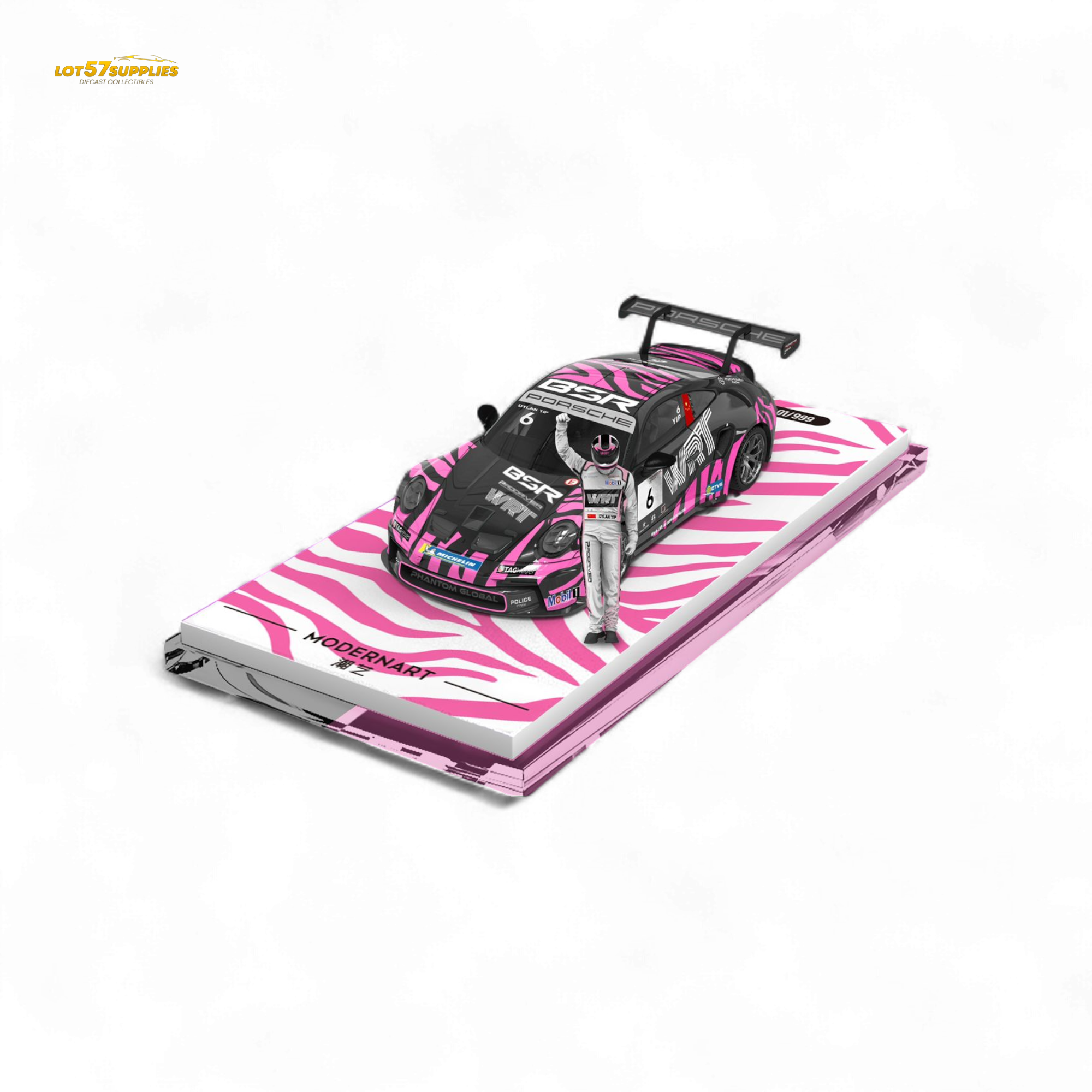 ModernArt & WRT Porsche 911 GT3 Carrera Cup Container Set 1:64