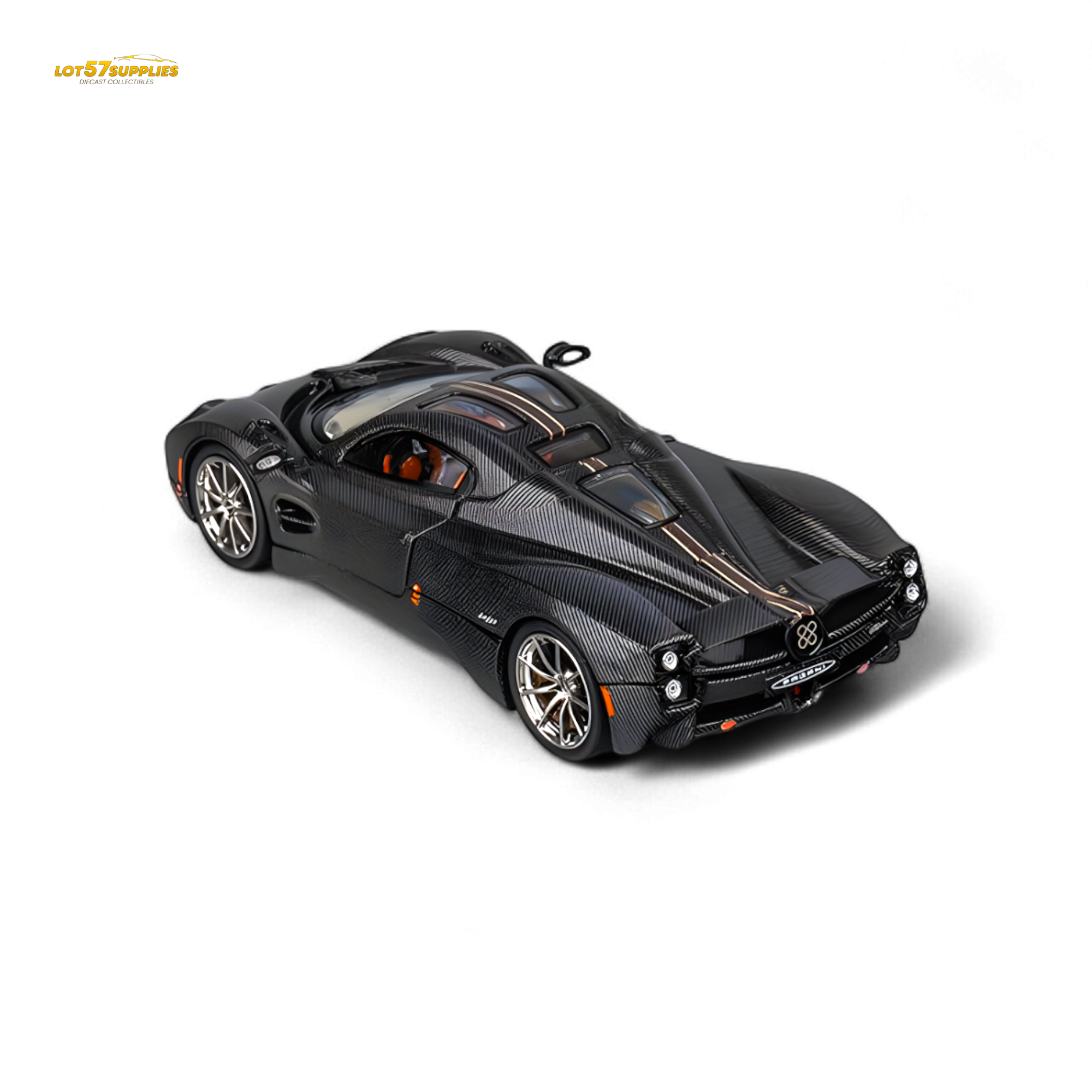 CM MODEL Pagani Utopia Fullcarbon Red Stripe 1:64