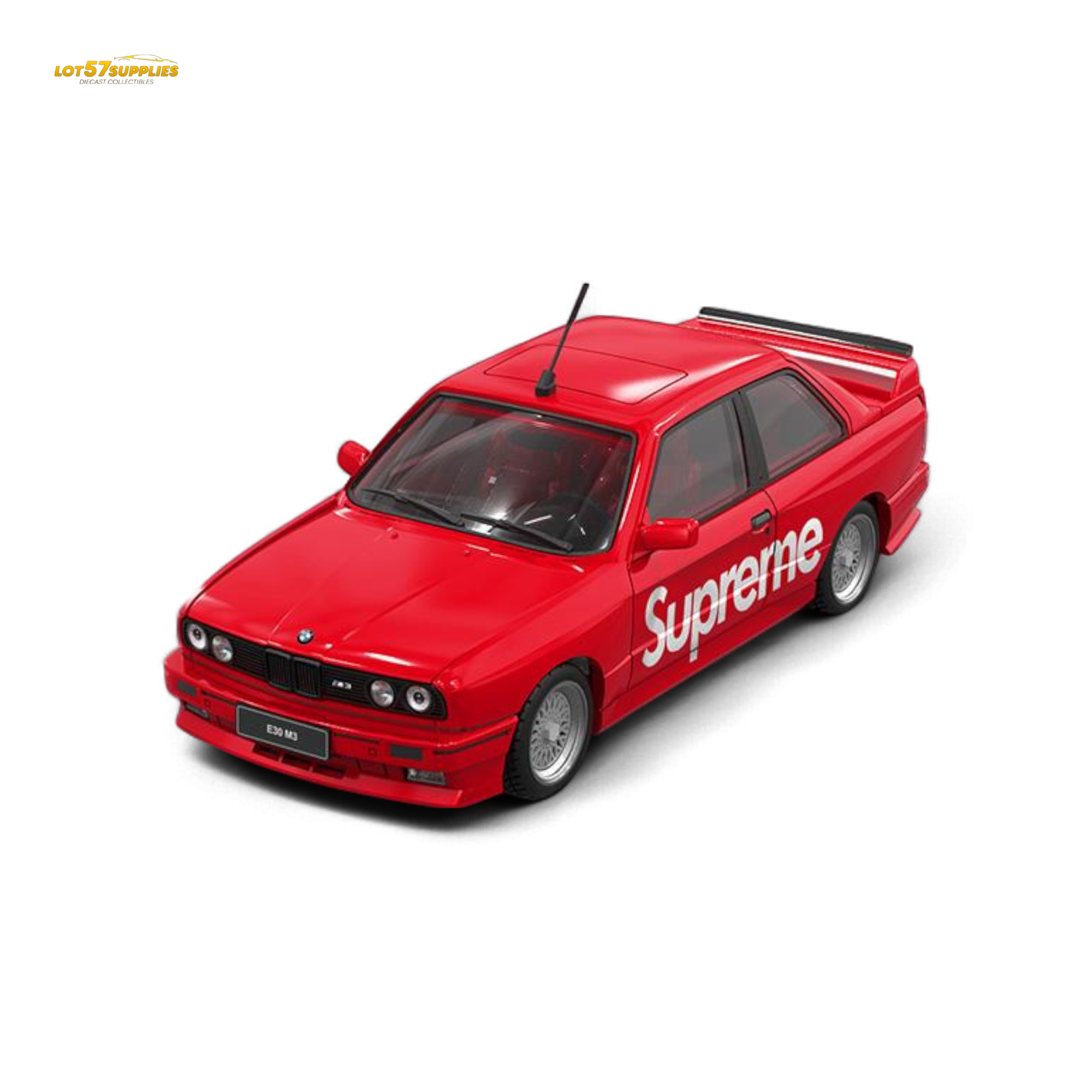(Pre-Order) Original Model E30 Supreme Livery - S u p r e m e 1:64