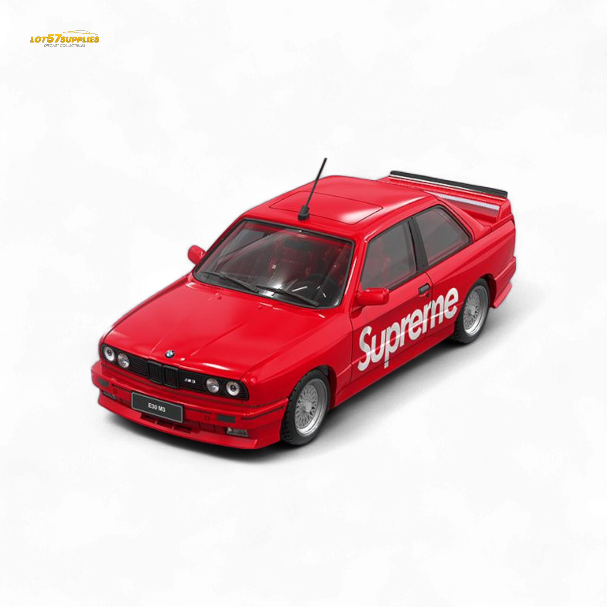 (Pre-Order) Original Model E30 Supreme Livery - S u p r e m e 1:64